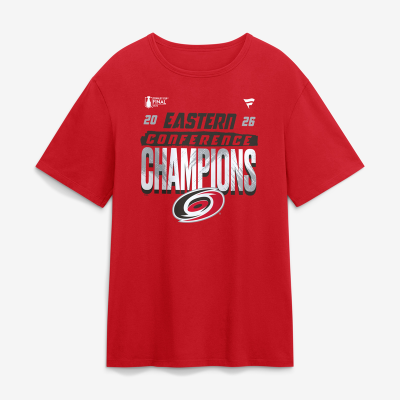 Футболка Carolina Hurricanes Red 2026 NHL Eastern Conference Champions