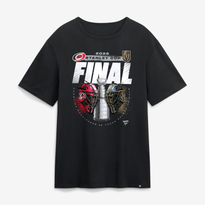 Футболка Black Carolina Hurricanes vs. Vegas Golden Knights 2026 Stanley Cup Final Matchup