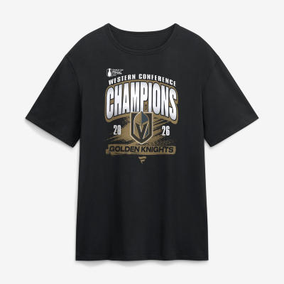 Футболка Vegas Golden Knights Black 2026 NHL Western Conference Champions