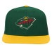 Детская бейсболка Minnesota Wild Mitchell & Ness Green/Gold Legendary