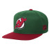 Детская джерси New Devils Mitchell & Ness Green/Red Legendary Snapback Hat
