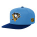 Детская бейсболка Pittsburgh Penguins Mitchell & Ness Light Blue/Navy Legendary