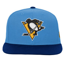 Детская бейсболка Pittsburgh Penguins Mitchell & Ness Light Blue/Navy Legendary