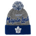 Детская шапка с помпоном Toronto Maple Leafs Mitchell & Ness Mascot Cuffed - Blue/Gray Детская шапка с помпоном Toronto Maple Leafs Mitchell & Ness Mascot Cuffed - Blue/Gray