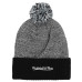 Детская шапка с помпоном Los Angeles Kings Mitchell & Ness Black/Gray Mascot Cuffed