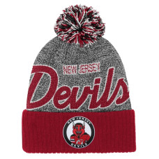 Детская джерси New Devils Mitchell & Ness Red/Gray Mascot Cuffed Knit Hat with Pom Детская джерси New Devils Mitchell & Ness Red/Gray Mascot Cuffed Knit Hat with Pom
