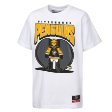 Детская футболка Pittsburgh Penguins Mitchell & Ness White Mascot Mania