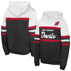 Детская толстовка New Jersey Devils Mitchell & Ness Black Head Coach