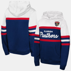 Детская толстовка Florida Panthers Mitchell & Ness Navy Head Coach