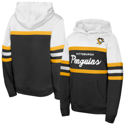 Детская толстовка Pittsburgh Penguins Mitchell & Ness Black Head Coach