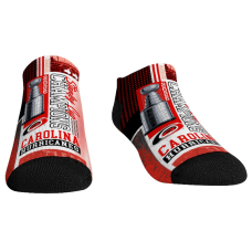Носки Unisex Carolina Hurricanes Rock Em Red 2026 Stanley Cup Champions Montage Low Cut