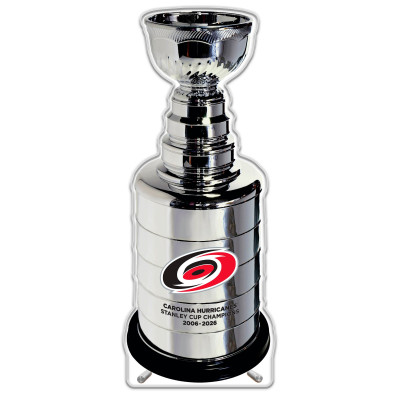 Плакетка Carolina Hurricanes UPI Marketing Two-Time Stanley Cup Champions 2026 17 Trophy Acrylic