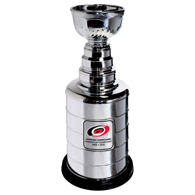 Carolina Hurricanes UPI Marketing Two-Time Stanley Cup Champions 25 Replica 2026 Trophy