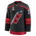 Джерси Carolina Hurricanes Andrei Svechnikov Fanatics Black 2026 Stanley Cup Champions Home Premium Patch