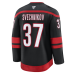 Джерси Carolina Hurricanes Andrei Svechnikov Fanatics Black 2026 Stanley Cup Champions Home Premium Patch