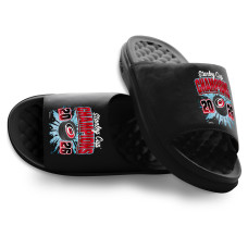 Unisex Carolina Hurricanes ISlide Black 2026 Stanley Cup Champions Motive Slide Sandals