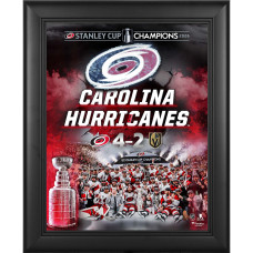 Коллаж Carolina Hurricanes Fanatics Authentic 2026 Stanley Cup Champions Framed 13 x 16