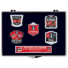 Значок Carolina Hurricanes WinCraft 2026 Stanley Cup Champions Five-Piece Set