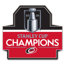 Значок Carolina Hurricanes WinCraft 2026 Stanley Cup Champions