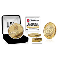 Монета Carolina Hurricanes Highland Mint 2026 Stanley Cup Champions Limited Edition Gold-Plated