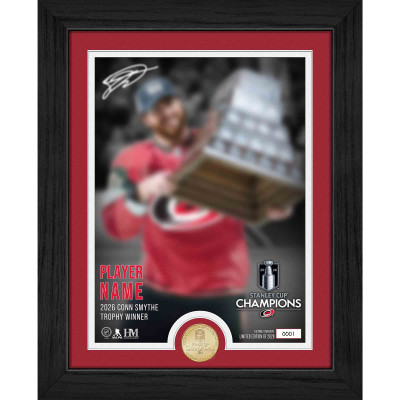 Монета Carolina Hurricanes Jordan Staal MVP Highland Mint 2026 Conn Smythe Trophy Limited Edition Bronze