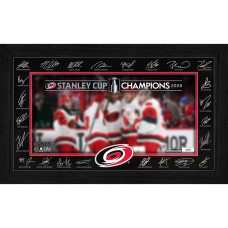 Carolina Hurricanes Highland Mint 2026 Stanley Cup Champions 12 x 20 Limited Edition Celebration Signature Frame