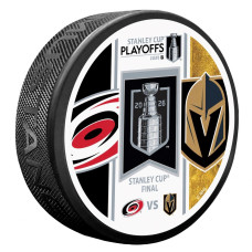 Carolina Hurricanes vs. Vegas Golden Knights 2026 Stanley Cup Final Matchup Commemorative Puck