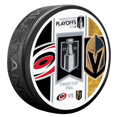 Carolina Hurricanes vs. Vegas Golden Knights 2026 Stanley Cup Final Matchup Commemorative Puck