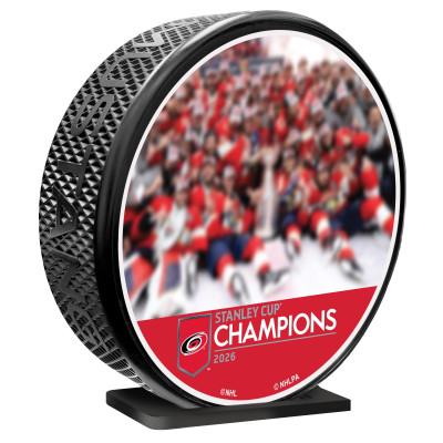 Шайба Carolina Hurricanes Mustang Products 2026 Stanley Cup Champions Mega
