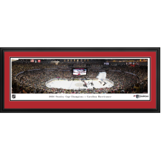 Панорама Carolina Hurricanes Blakeway Panoramas 2026 Stanley Cup Champions 18 x 44 Deluxe Frame Панорама Carolina Hurricanes Blakeway Panoramas 2026 Stanley Cup Champions 18 x 44 Deluxe Frame