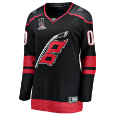 Женская Именная джерси Carolina Hurricanes Fanatics Black 2026 Stanley Cup Champions Home Breakaway Женская Именная джерси Carolina Hurricanes Fanatics Black 2026 Stanley Cup Champions Home Breakaway
