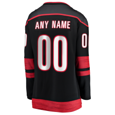 Женская Именная джерси Carolina Hurricanes Fanatics Black 2026 Stanley Cup Champions Home Breakaway Женская Именная джерси Carolina Hurricanes Fanatics Black 2026 Stanley Cup Champions Home Breakaway