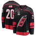 Джерси Carolina Hurricanes Sebastian Aho Fanatics Black 2026 Stanley Cup Champions Home Breakaway