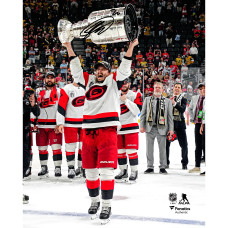 Фото с автографом Sebastian Aho Carolina Hurricanes Fanatics Authentic 2026 Stanley Cup Champions 8 x 10 Raising Cup Фото с автографом Sebastian Aho Carolina Hurricanes Fanatics Authentic 2026 Stanley Cup Champions 8 x 10 Raising Cup