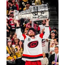 Фото с автографом Andrei Svechnikov Carolina Hurricanes Fanatics Authentic 2026 Stanley Cup Champions 16 x 20 Raising Cup with 2026 SC Champs' Inscription Фото с автографом Andrei Svechnikov Carolina Hurricanes Fanatics Authentic 2026 Stanley Cup Champions 16 x 20 Raising Cup with 2026 SC Champs' Inscription