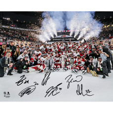 Фото с автографом Carolina Hurricanes Fanatics Authentic 2026 Stanley Cup Champions 16 x 20 Team Celebration with Multiple Signatures - Limited Edition of 200 Фото с автографом Carolina Hurricanes Fanatics Authentic 2026 Stanley Cup Champions 16 x 20 Team Celebration with Multiple Signatures - Limited Edition of 200