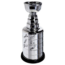 Carolina Hurricanes Autographed Fanatics Authentic 2026 Stanley Cup Champions 2 Replica Stanley Cup with Multiple Signatures - Limited Edition of 50 Carolina Hurricanes Autographed Fanatics Authentic 2026 Stanley Cup Champions 2 Replica Stanley Cup with Multiple Signatures - Limited Edition of 50