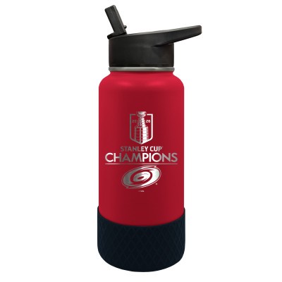 Бутылка Carolina Hurricanes Great American Products 2026 Stanley Cup Champions 32oz. Thirst Hydration