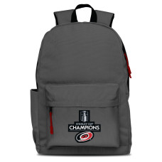 Carolina Hurricanes MOJO Gray 2026 Stanley Cup Champions Campus Laptop Backpack