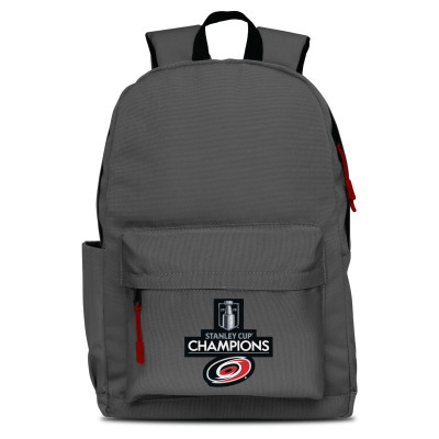 Carolina Hurricanes MOJO Gray 2026 Stanley Cup Champions Campus Laptop Backpack