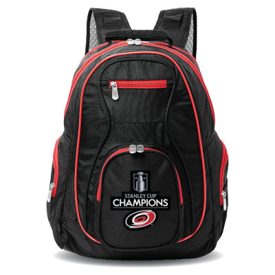 Carolina Hurricanes MOJO Black/Red 2026 Stanley Cup Champions Campus Backpack