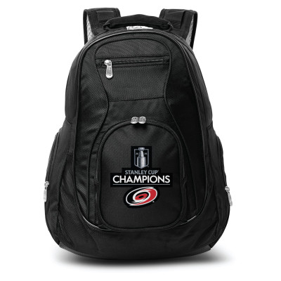 Carolina Hurricanes MOJO Black 2026 Stanley Cup Champions Campus Laptop Backpack