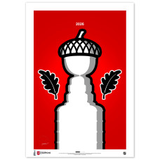 Постер Carolina Hurricanes S. Preston Art & Designs 2026 Stanley Cup Champions 24 x 36 Постер Carolina Hurricanes S. Preston Art & Designs 2026 Stanley Cup Champions 24 x 36