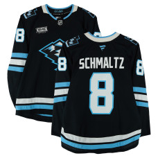 Игровая джерси Nick Schmaltz Utah Mammoth Fanatics Authentic #8 Black Worn During Round One of the 2026 Stanley Cup Playoffs vs. Vegas Golden Knights