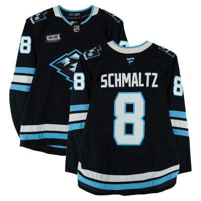 Игровая джерси Nick Schmaltz Utah Mammoth Fanatics Authentic #8 Black Worn During Round One of the 2026 Stanley Cup Playoffs vs. Vegas Golden Knights