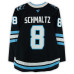 Игровая джерси Nick Schmaltz Utah Mammoth Fanatics Authentic #8 Black Worn During Round One of the 2026 Stanley Cup Playoffs vs. Vegas Golden Knights