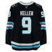 Игровая джерси Clayton Keller Utah Mammoth Fanatics Authentic #9 Black Worn During Round One of the 2026 Stanley Cup Playoffs vs. Vegas Golden Knights
