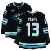 Игровая джерси Brandon Tanev Utah Mammoth Fanatics Authentic #13 Black Worn During Round One of the 2026 Stanley Cup Playoffs vs. Vegas Golden Knights