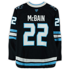Игровая джерси Jack McBain Utah Mammoth Fanatics Authentic #22 Black Worn During Round One of the 2026 Stanley Cup Playoffs vs. Vegas Golden Knights