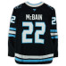 Игровая джерси Jack McBain Utah Mammoth Fanatics Authentic #22 Black Worn During Round One of the 2026 Stanley Cup Playoffs vs. Vegas Golden Knights